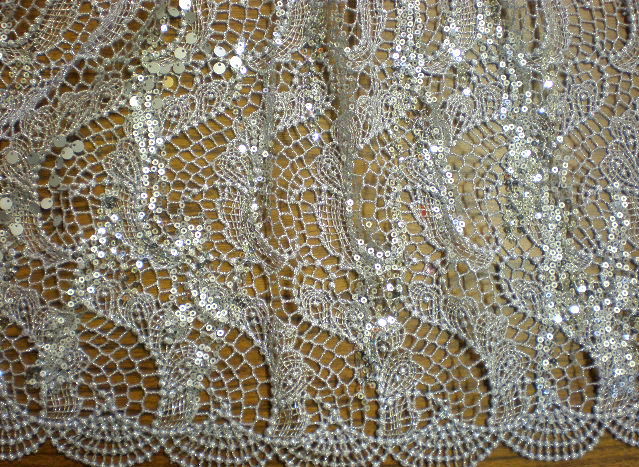 3.Silver Elegant Lace